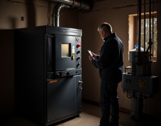 obsługa pieca z podajnikiem