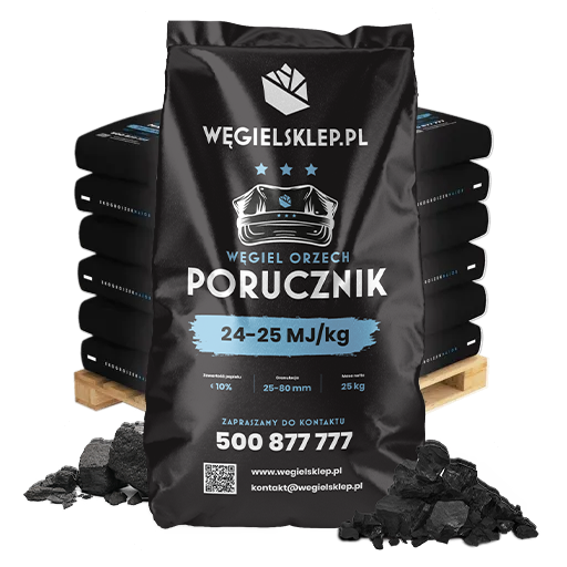 Węgiel Orzech Porucznik Workowany